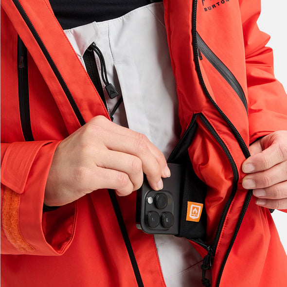 BURTON Women's Gore-Tex 2L Reserve Insulated Jacket 2026 - Fiesta Red