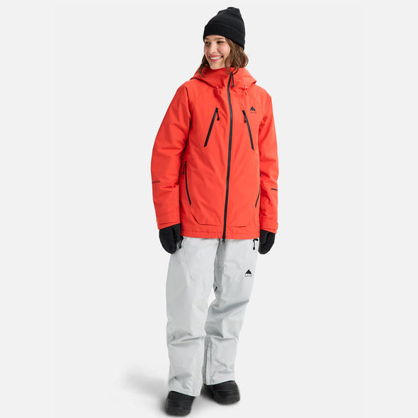 BURTON Women's Gore-Tex 2L Reserve Insulated Jacket 2026 - Fiesta Red