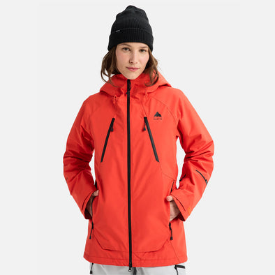 BURTON Women's Gore-Tex 2L Reserve Insulated Jacket 2026 - Fiesta Red