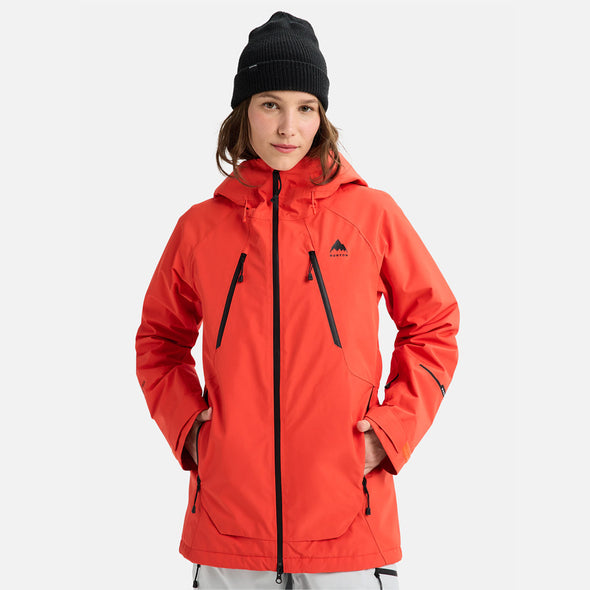 BURTON Women's Gore-Tex 2L Reserve Insulated Jacket 2026 - Fiesta Red