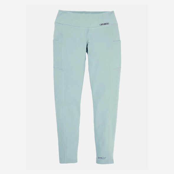 BURTON Women's Heavyweight X Base Layer Pants - Petrol Green