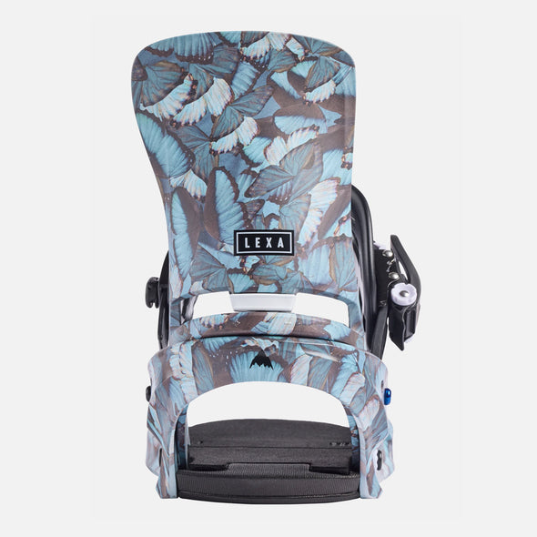 BURTON Women's Lexa Bindings 2025 - Blue Butterflies