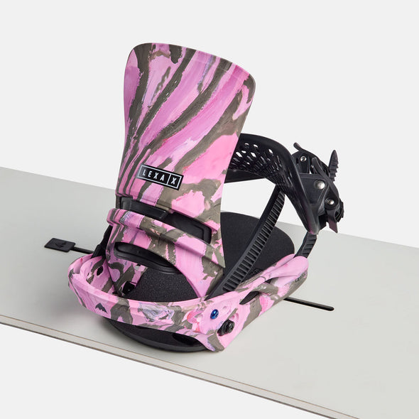 BURTON Women's Lexa X Bindings 2025 - Gray/Pink