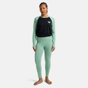 BURTON Women's Midweight Base Layer Pants - Soft Sage
