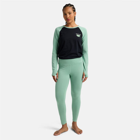BURTON Women's Midweight Base Layer Pants - Soft Sage