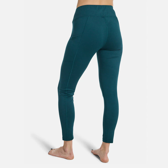 BURTON Women's Midweight X Base Layer Pants - Deep Emerald