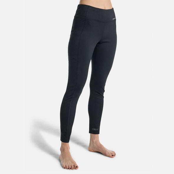 BURTON Women's Midweight X Base Layer Pants - True Black