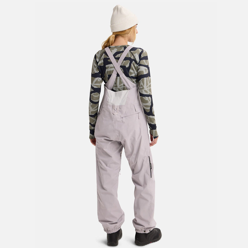 BURTON Women's Reserve 2L Bib Pant 2026 - Washed Lavender