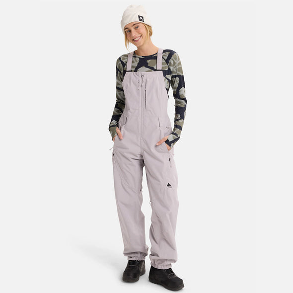 BURTON Women's Reserve 2L Bib Pant 2026 - Washed Lavender