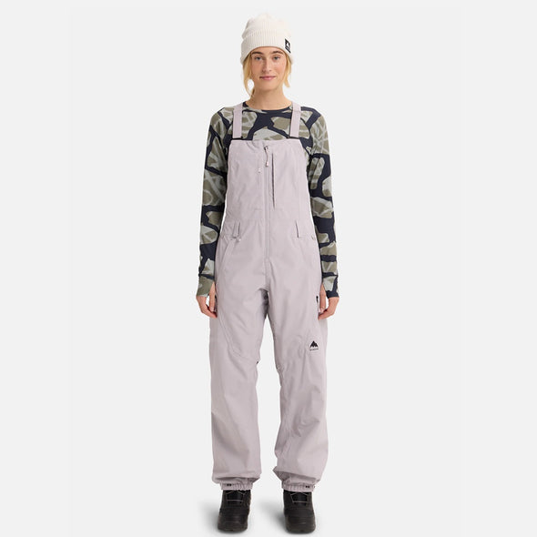 BURTON Women's Reserve 2L Bib Pant 2026 - Washed Lavender