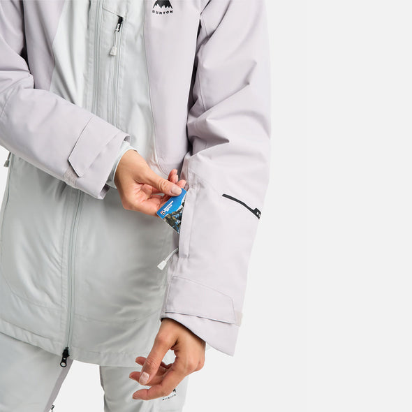 BURTON Women's Reserve 2L Insulated Jacket 2026 - Washed Lavender/Gray Cloud