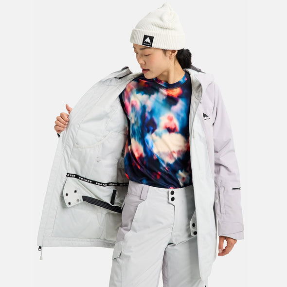 BURTON Women's Reserve 2L Insulated Jacket 2026 - Washed Lavender/Gray Cloud