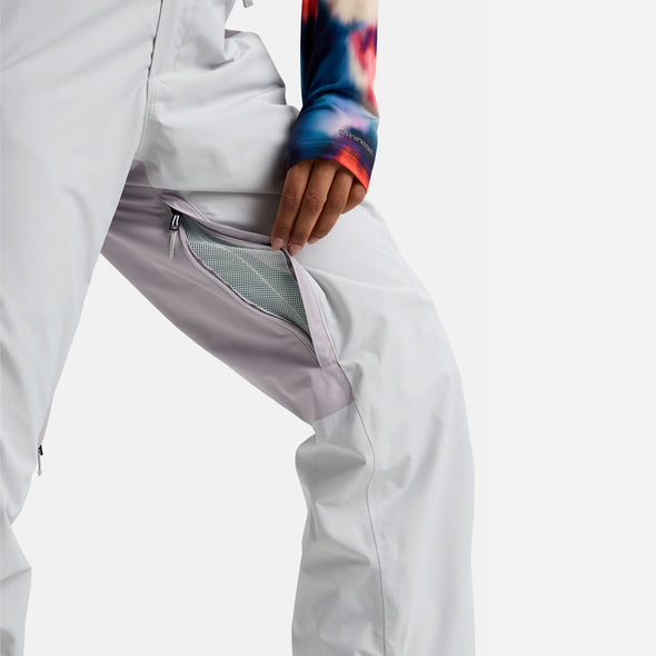 BURTON Women's Reserve 2L Pant 2026 - Gray Cloud/Washed Lavender