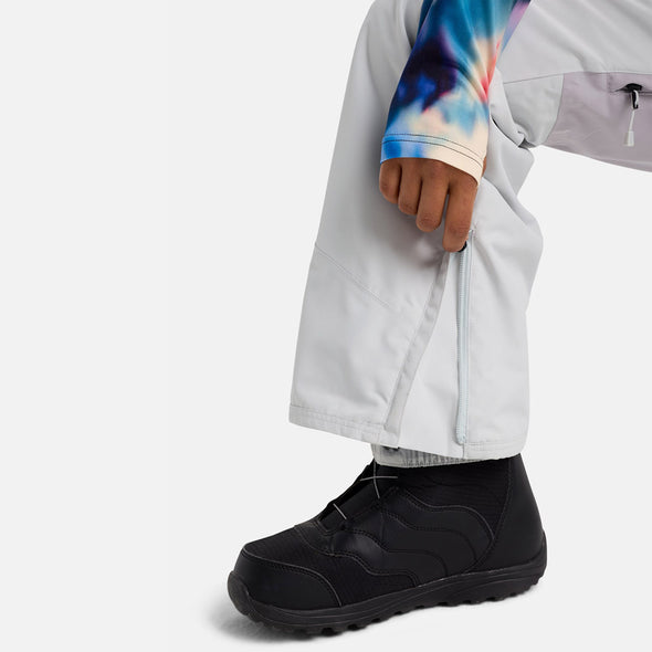 BURTON Women's Reserve 2L Pant 2026 - Gray Cloud/Washed Lavender