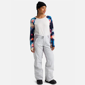 BURTON Women's Reserve 2L Pant 2026 - Gray Cloud/Washed Lavender