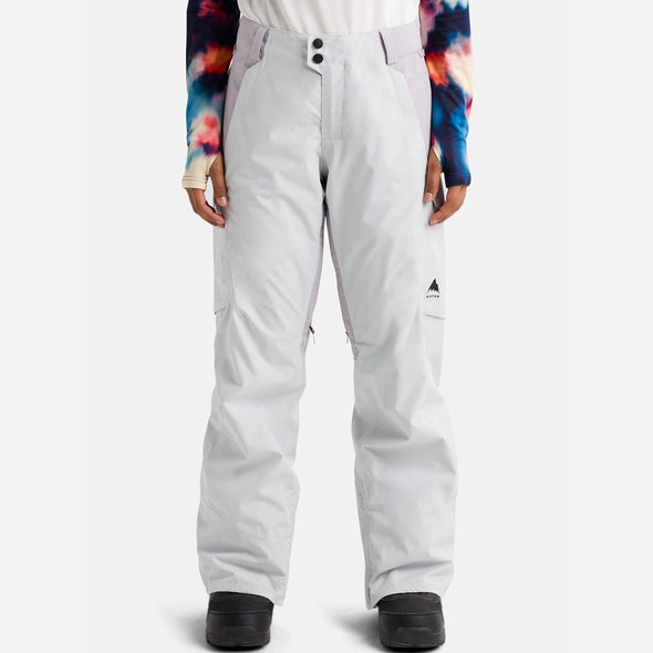 BURTON Women's Reserve 2L Pant 2026 - Gray Cloud/Washed Lavender