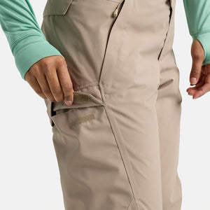 BURTON Women's Reserve 2L Pant 2026 - Summit Taupe