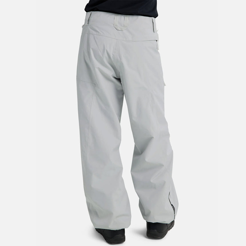BURTON Women's Reserve 2L Relaxed Pant 2026 - Gray Cloud