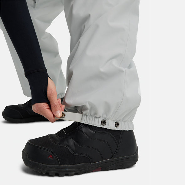 BURTON Women's Reserve 2L Relaxed Pant 2026 - Gray Cloud