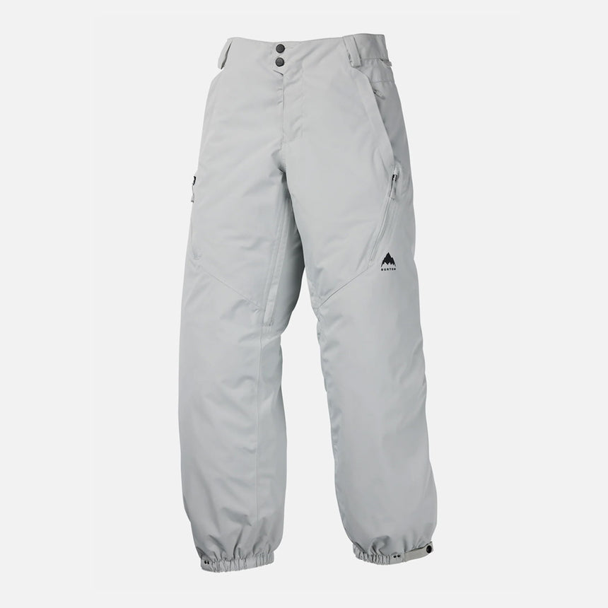 BURTON Women's Reserve 2L Relaxed Pant 2026 - Gray Cloud
