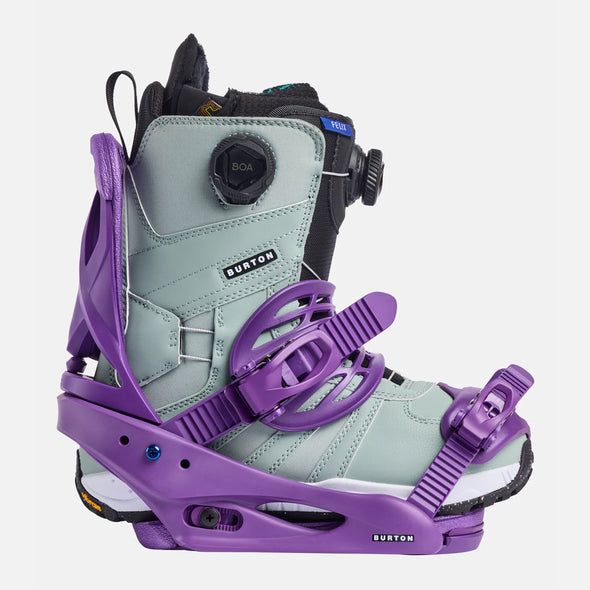 BURTON Women's Scribe Bindings 2025 - Imperial Purple