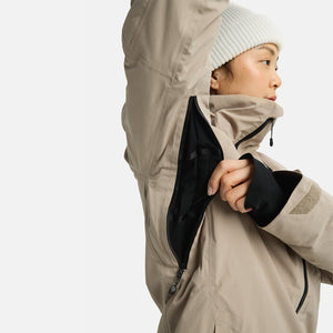 BURTON Women's [ak] Gore-Tex 2L Embark Jacket 2026 - Summit Taupe