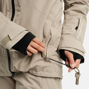 BURTON Women's [ak] Gore-Tex 2L Embark Jacket 2026 - Summit Taupe