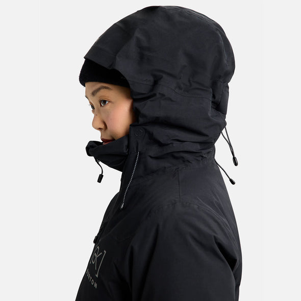BURTON Women's [ak] Gore-Tex 2L Flare Down Jacket 2026 - True Black