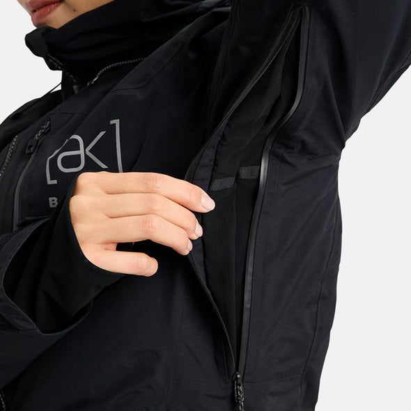 BURTON Women's [ak] Gore-Tex 2L Flare Down Jacket 2026 - True Black