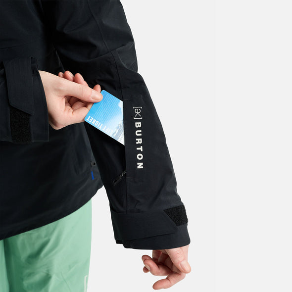 BURTON Women's [ak] Gore-Tex 2L Kimmy Anorak 2026 - True Black