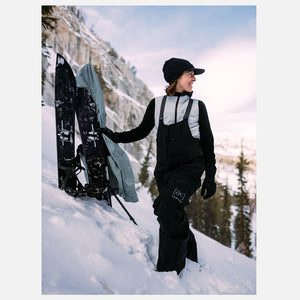 BURTON Women's [ak] Gore-Tex 3L Kimmy Bib Pant 2026 - True Black