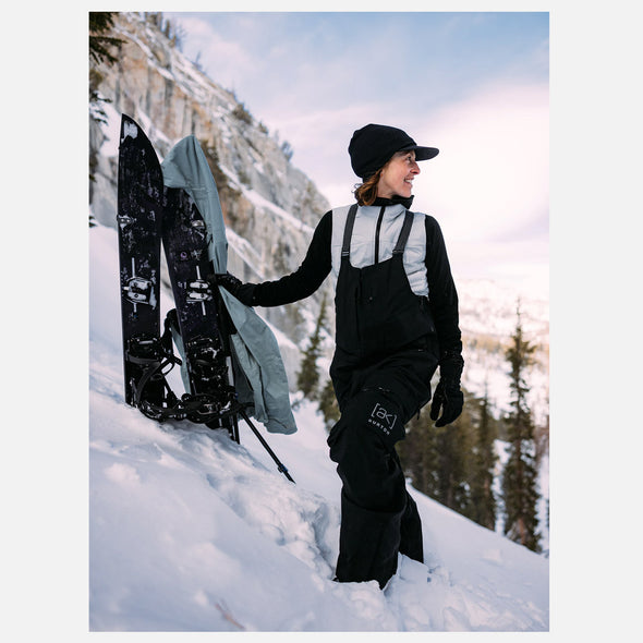 BURTON Women's [ak] Gore-Tex 3L Kimmy Bib Pant 2026 - True Black