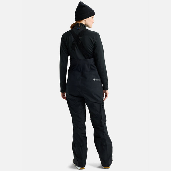 BURTON Women's [ak] Gore-Tex 3L Kimmy Bib Pant 2026 - True Black