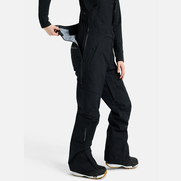 BURTON Women's [ak] Gore-Tex 3L Kimmy Bib Pant 2026 - True Black