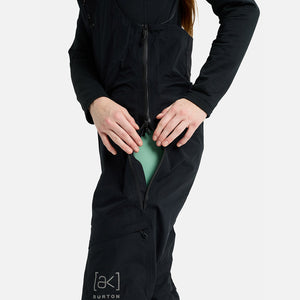 BURTON Women's [ak] Gore-Tex 3L Kimmy Bib Pant 2026 - True Black