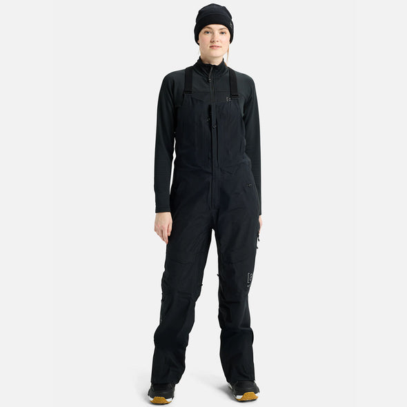 BURTON Women's [ak] Gore-Tex 3L Kimmy Bib Pant 2026 - True Black