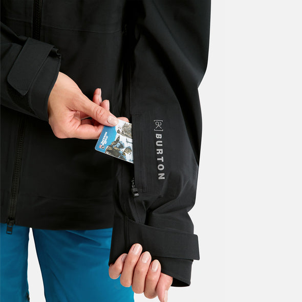 BURTON Women's [ak] Gore-Tex 3L Kimmy Jacket 2026 - True Black