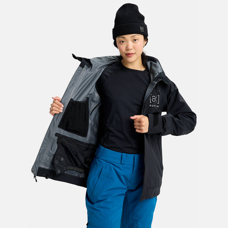 BURTON Women's [ak] Gore-Tex 3L Kimmy Jacket 2026 - True Black