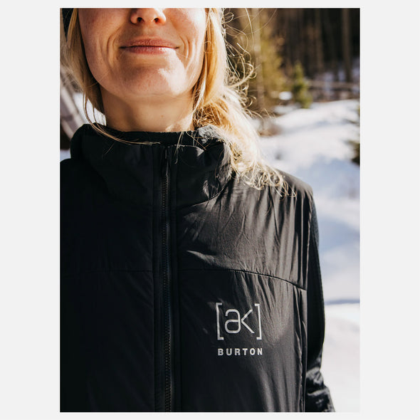 BURTON Women's [ak] Helium Stretch Insulated Vest 2026 - True Black