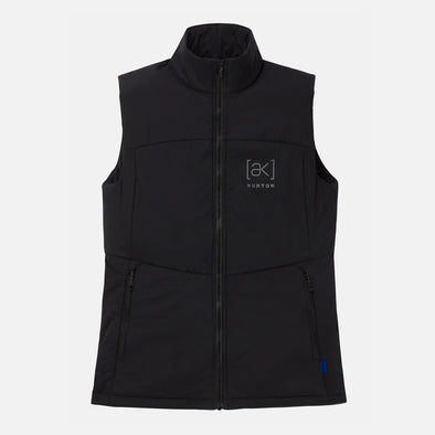 BURTON Women's [ak] Helium Stretch Insulated Vest 2026 - True Black
