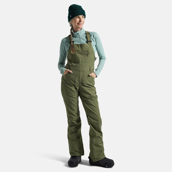 BURTON Women's Avalon Bib Pant 2025 - Forest Moss