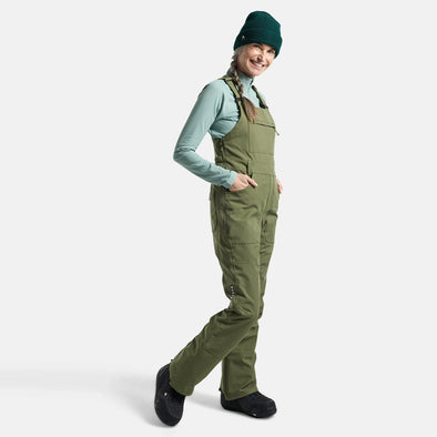 BURTON Women's Avalon Bib Pant 2025 - Forest Moss