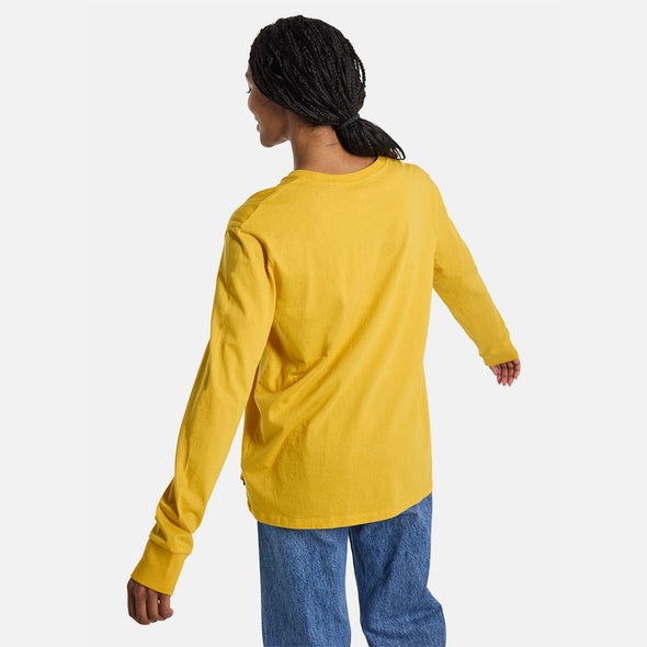 BURTON Women's BRTN Long Sleeve Tee - Goldenrod