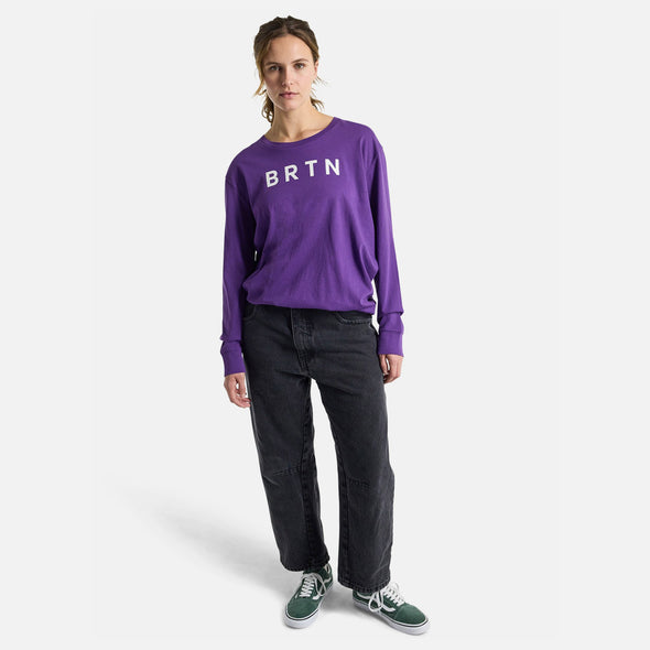 BURTON Women's BRTN Long Sleeve Tee - Purple