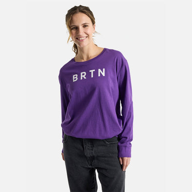 BURTON Women's BRTN Long Sleeve Tee - Purple