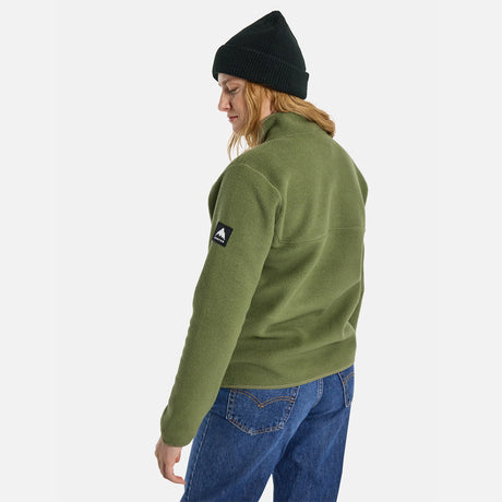 BURTON Women's Cinder Fleece Pullover - Forest Moss