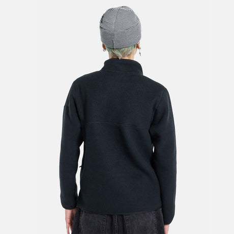 BURTON Women's Cinder Fleece Pullover - True Black