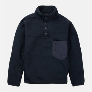 BURTON Women's Cinder Fleece Pullover - True Black