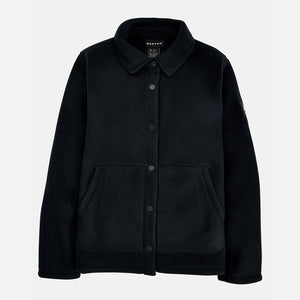 BURTON Women's Cinder Fleece Shirt - True Black