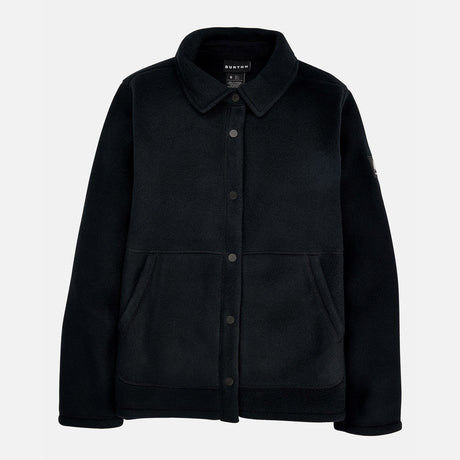 BURTON Women's Cinder Fleece Shirt - True Black